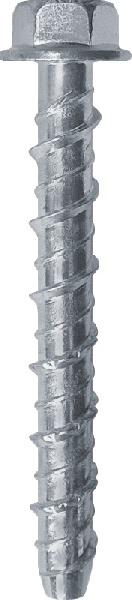 F301872105B8100 TURBOVITI CLR 8x100 VITE TER per CALCESTRUZZO zincata bianca cf. 50 pz art. 72105B0810000 Friulsider