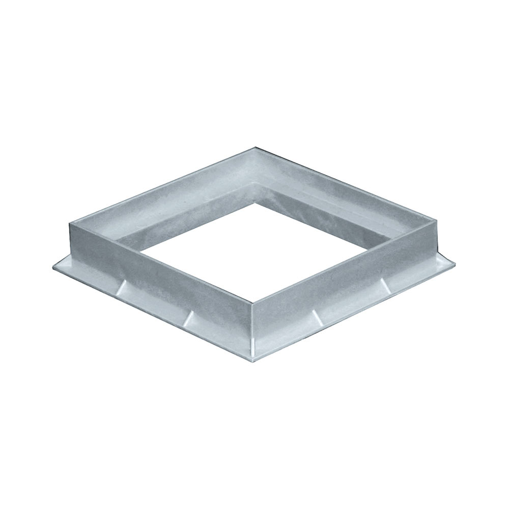 F3118102 TELAIO in PVC 200X200 GRIGIO per pozzetto per acqua art.ST20G First Plast
