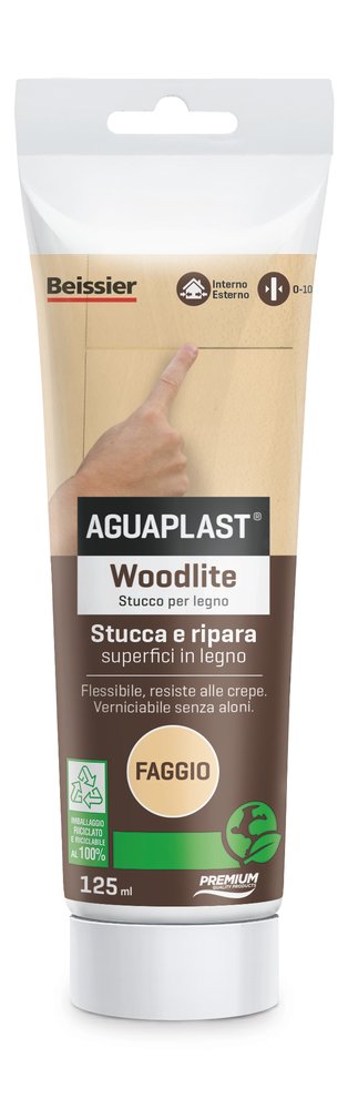 F3602100068 PVS Aguaplast WOODLITE FAGGIO tubo, ml 125 Art 65620 Boldrini