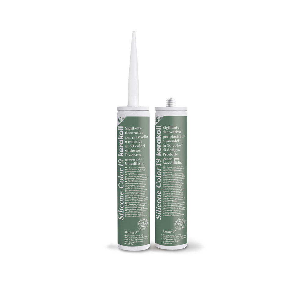 F3605SIL19 SILICONE COLOR colore KK50/19 cartuccia da 310ml 1 cf = 6 pz art. 50924 Kerakoll