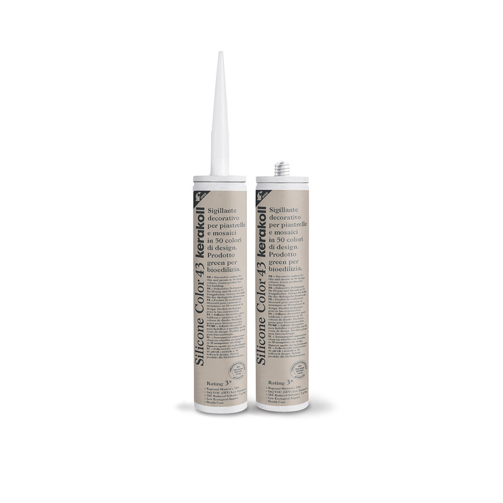 F3605SIL43 SILICONE COLOR colore KK109/43 cartuccia da 310ml 1 cf = 6 pz art. 50972 Kerakoll