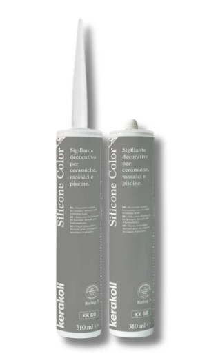 F3605SILKK68 SILICONE COLOR colore KK68 cartuccia da 310ml 1 cf = 6 pz art.50930 Kerakoll