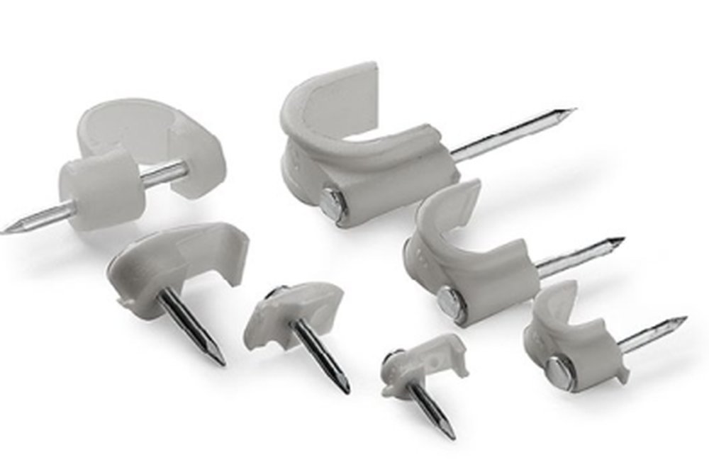 F3764100111 PVS GRAFFETTA FISSACAVO Ø6/7 GRIGIO - 100 PZ Art. GPG-7 Rosi