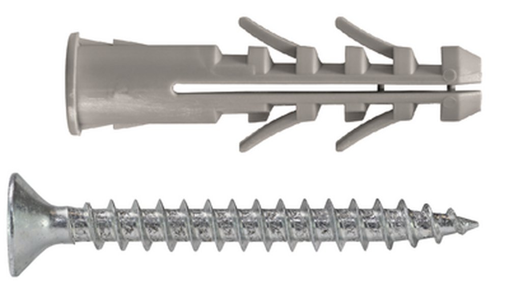 F3807010359 PVS CF.TASS.NYL.5X25+VITE 4X30 - 50 PZ. Art. 1907 005 252 01 Unifix