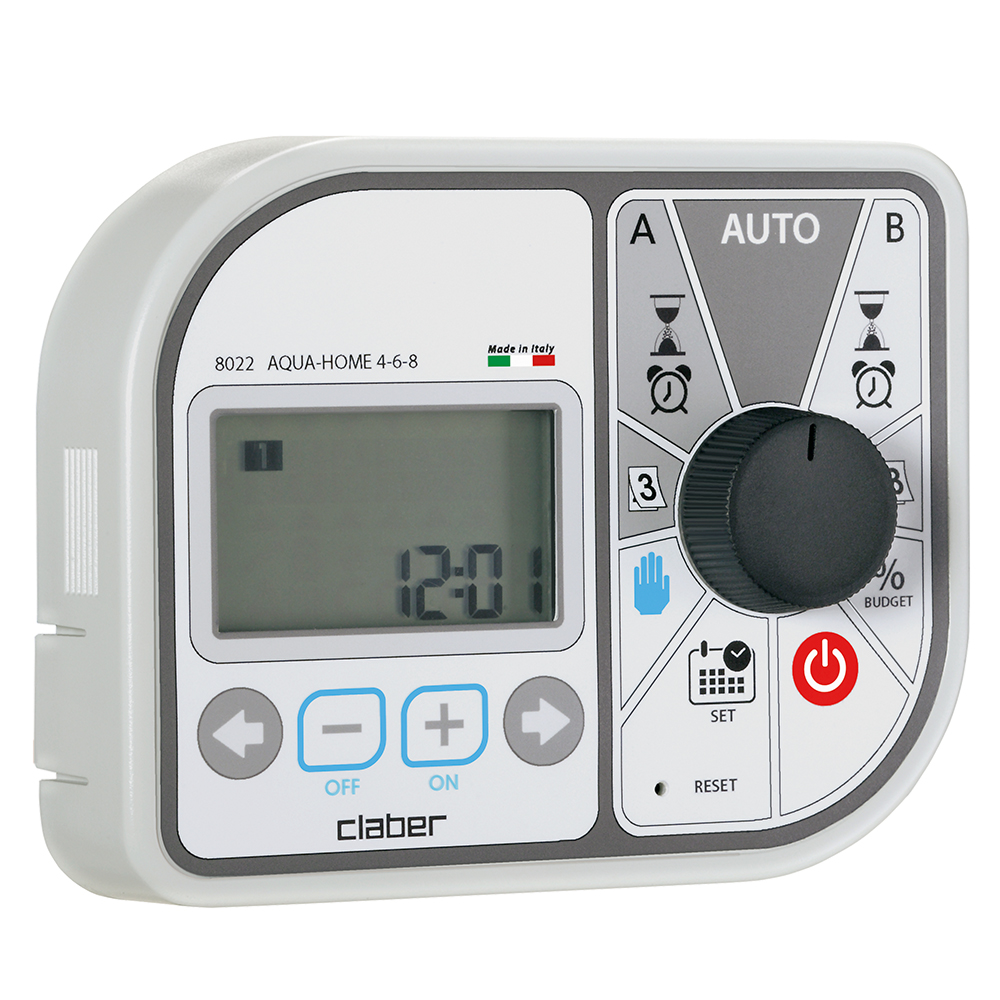 F39710001 PVS PROGRAMMATORE AQUA-HOME 4-6-8 Art. 8022 Claber