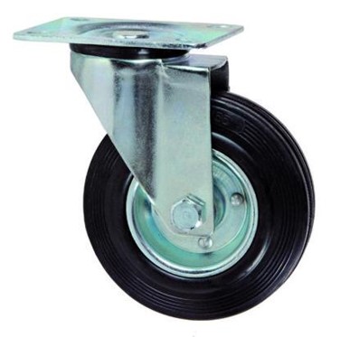 F39770178 PVS RUOTE MAURER GOMMATE P.GIREVOLE MM 80 Art. 093497 Andrighetti