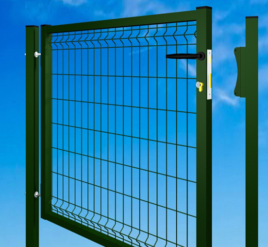 F30080300 CANCELLO LARIO VERDE plasticato 100x100H per recinzione Ferrobulloni