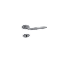 E37870013 MANIGLIA MASTER colore argento con viti  per porta BATTENTE art.55AG16 La Venus