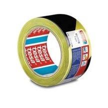 F3013T60760-87 NASTRO ADESIVO SEGNALETICO PVC 50mm x 33MT colore GIALLO/NERO Art. 60760-00087-16 Tesa