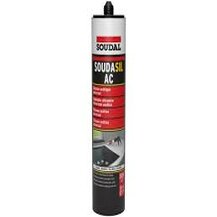 F3954128801 SOUDAL SILICONE SOUDASIL AC da 280 ml ACETICO BIANCO art.128801 Soudal