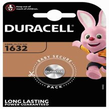 F39740012 PVS DURACELL ELECTRONICS 1632 - BLISTER 1 PEZZO Art. DU104 Cfg