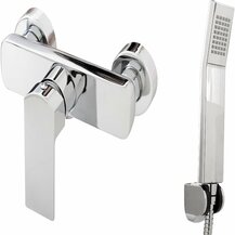 E3951ARK203 MISCELATORE ESTERNO DOCCIA serie HITO ottone cromato Art.ARK203 rubinetteria Arkitea