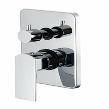 E3951ARK204 MISCELATORE DOCCIA INCASSO serie HITO ottone cromato 2 VIE IN SCATOLA Art. ARK204 rubinetteria Arkitea