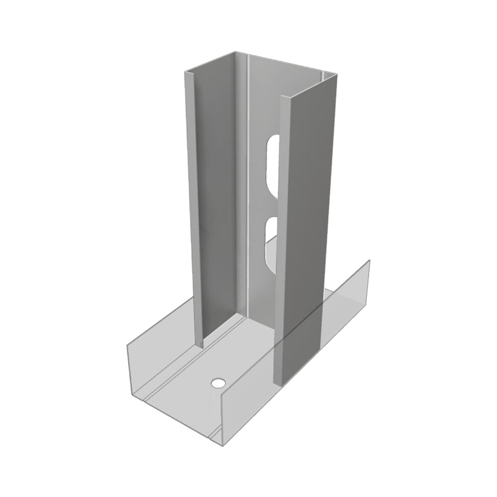 E20030035 MONTANTE a C 48x74x50 da 2800mm per pareti divisorie cartongesso SP. 0.6mm Atena