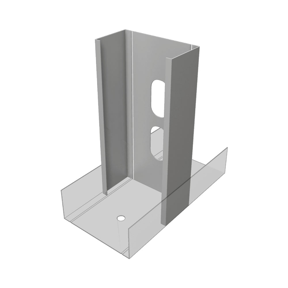 E20030065 MONTANTE a C 48x99x50 da 4000mm per pareti divisorie cartongesso  SP. 0.6mm. Atena