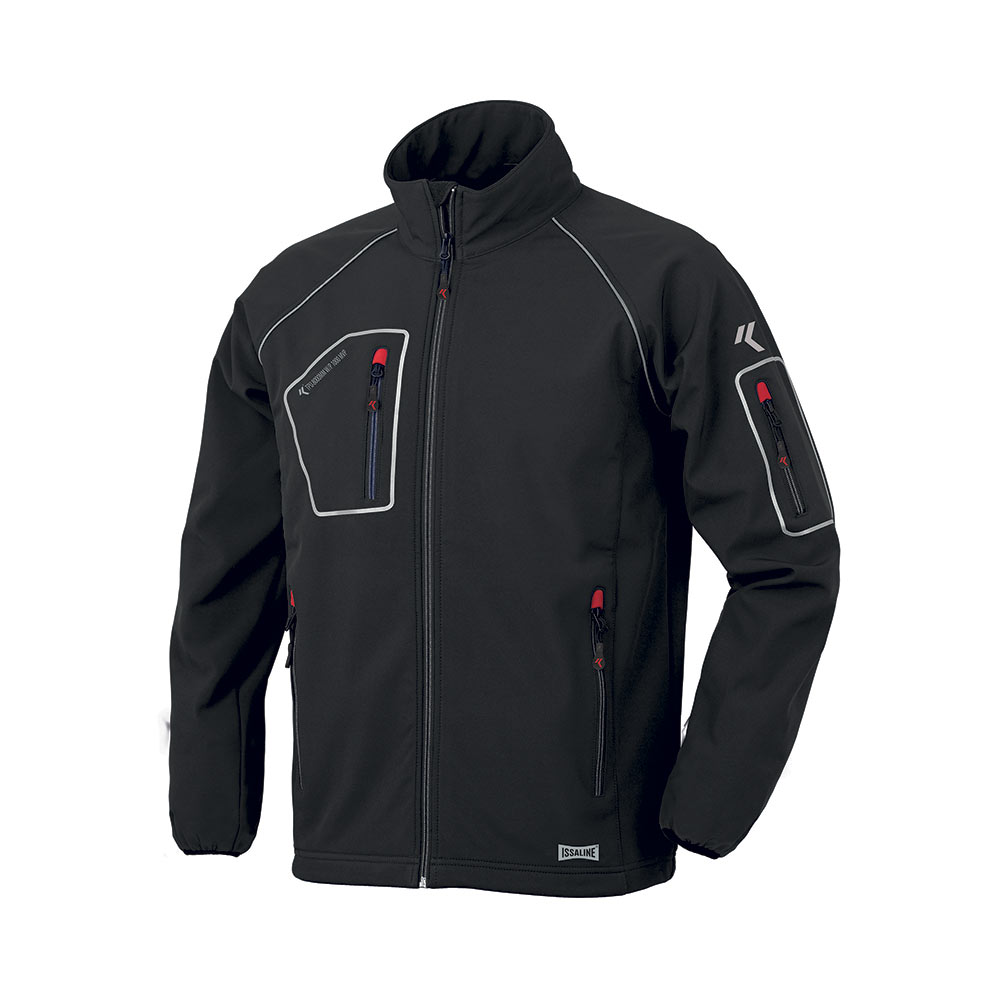 F38020017 GIUBBOTTO/giacca Just taglia L in SOFTSHELL colore nero art.04515N Industrial Starter