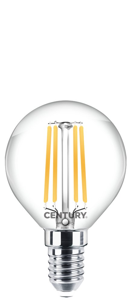 F39751034 PVS FIL. LED INCANTO SFERA CHIARA 6W E14 2700K Art. INH1G-061427 Century