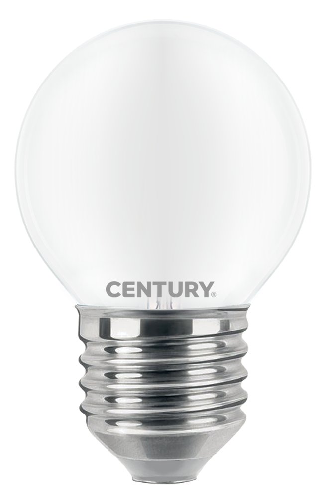 F39751049 PVS FIL. LED INCANTO SATEN SFERA 6W E27 4000K Art. INSH1G-062740 Century