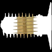 F3018100095 PVS VBU-PRO Vite TPS truciolare Zincata gialla, 4X35, cf=500pz Art. 07105D4003500 Friulsider