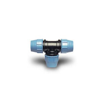 F3108222 Raccordo a T POLIPROPILENE TUBO-TUBO-TUBO per tubo polietilene acqua Ø 32 art.1005032000015