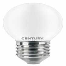 F39751049 PVS FIL. LED INCANTO SATEN SFERA 6W E27 4000K Art. INSH1G-062740 Century