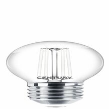 F39751059 PVS FIL. LED INCANTO WHITE SFERA CHIARA 4,50W E27 2700K Art. INH1GW-452727 Century