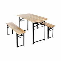 F36470001 SET BIRRERIA tavolo da 220x70 cm + 2 panche Art.2360 Biacchi